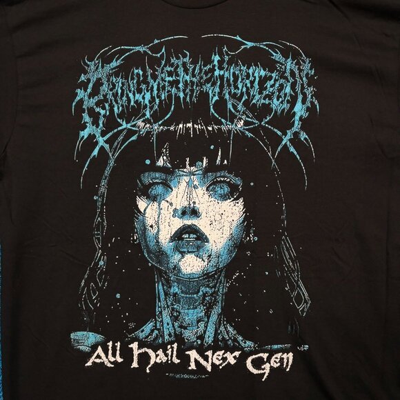 Bring Me the Horizon All Hail Nex Gen AMen Lyric Band Tee XL - Picture 2 of 4